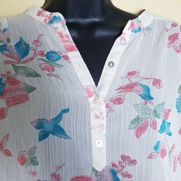 Quiksilver Sheer Short Sleeve Top - Picture 2 of 8